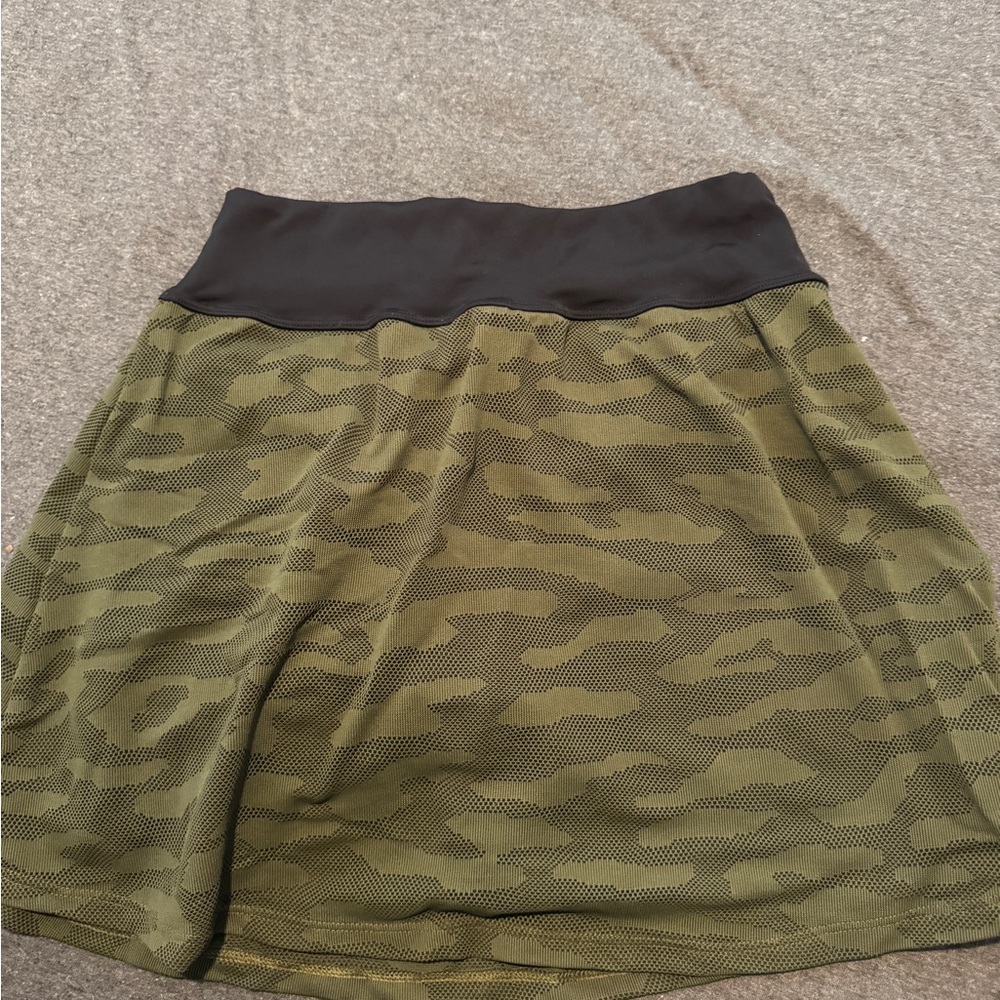 FFIT Black Apparel Camo Tennis/Pickleball Skirt